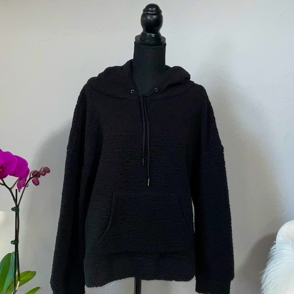 Lulus Black Hoodie - Picture 2 of 6